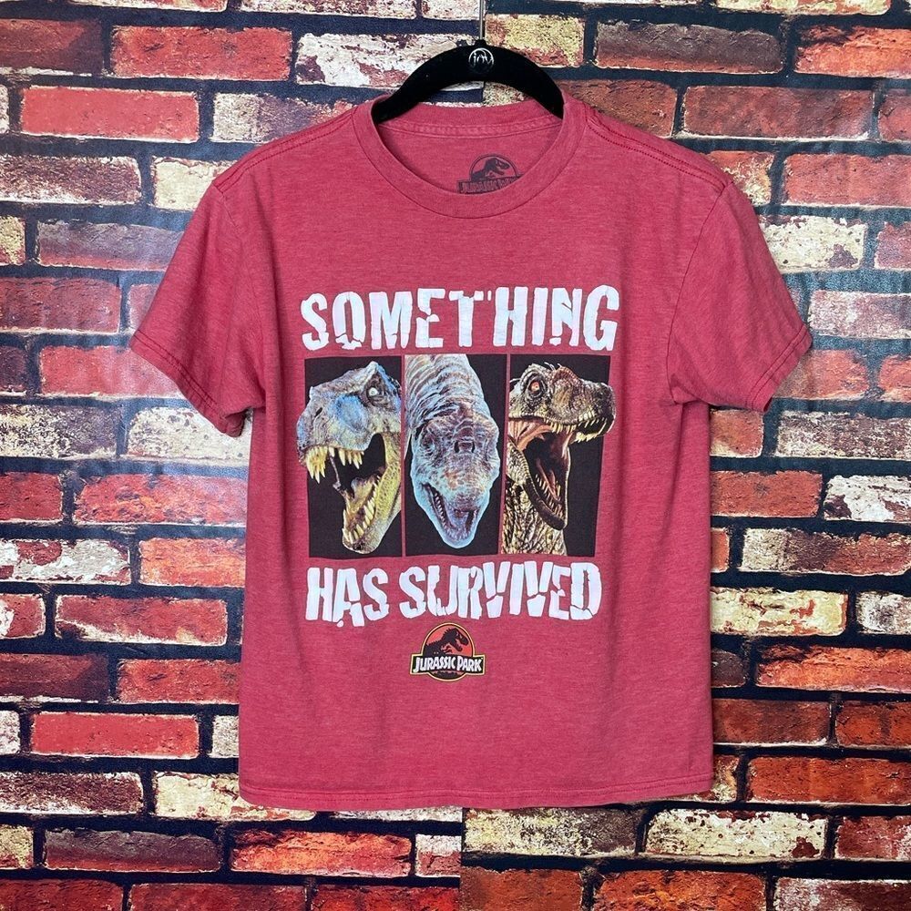 5 for $25🔥Large (10-12) Jurassic Park Red T-Shirt‎